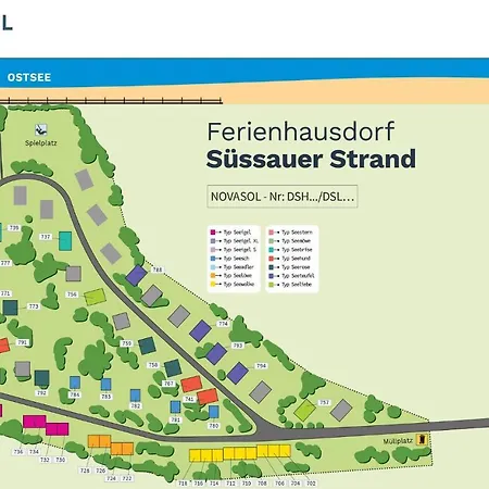 Holiday home Seeigel Sussau